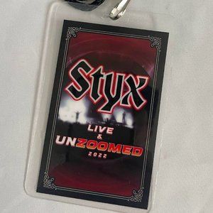 Styx 2022 Live and Unzoomed  Music Concert Pass Collectible